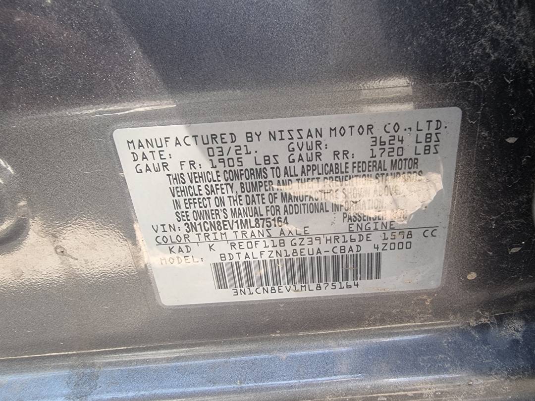 NISSAN VERSA 2021 - Marhaba Auction Used Cars - Image 8