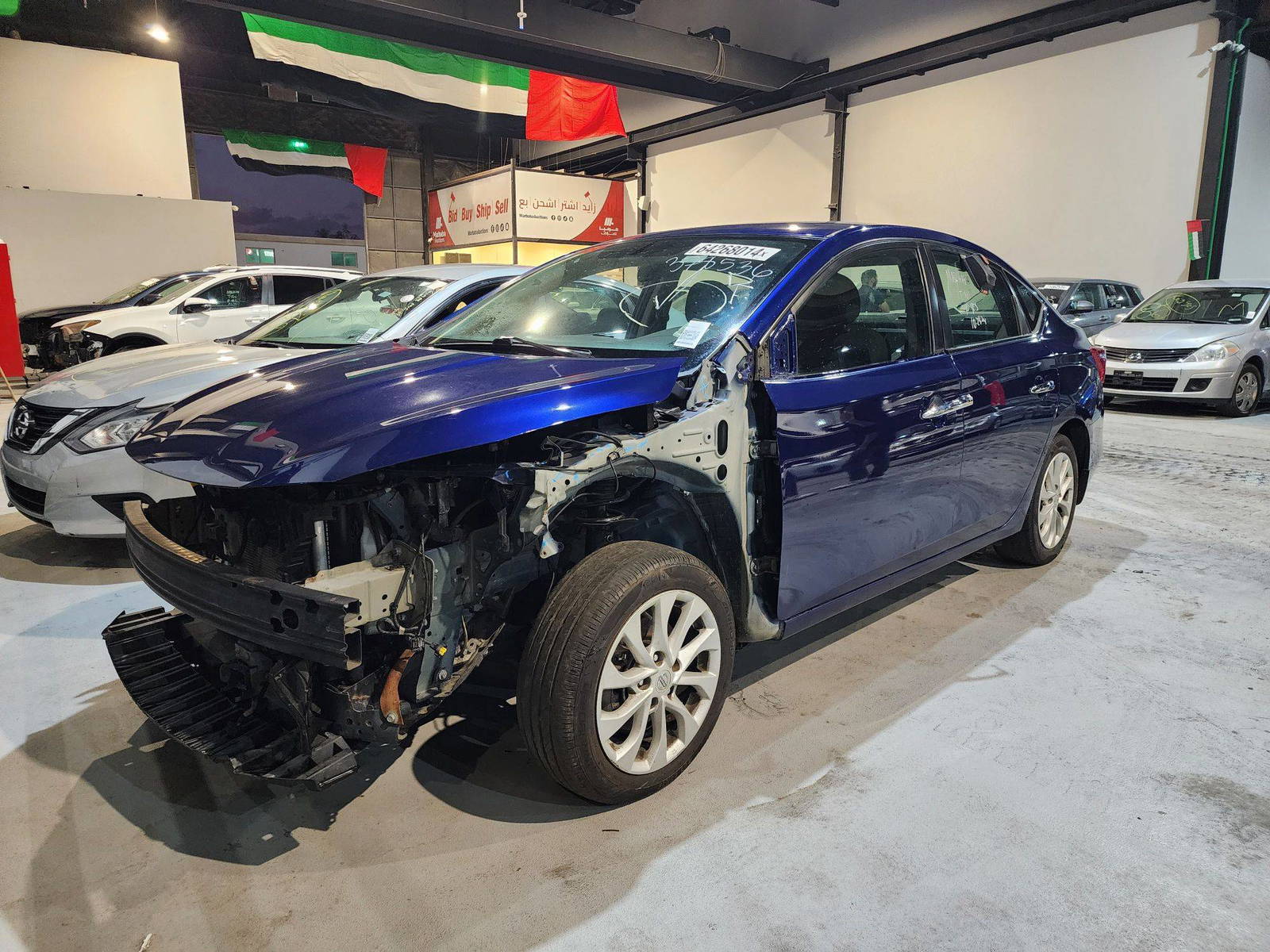 2019 NISSAN SENTRA — 182922 Miles — Lot 64268014 — Al Quoz - Marhaba Auctions Used Cars - Image 3