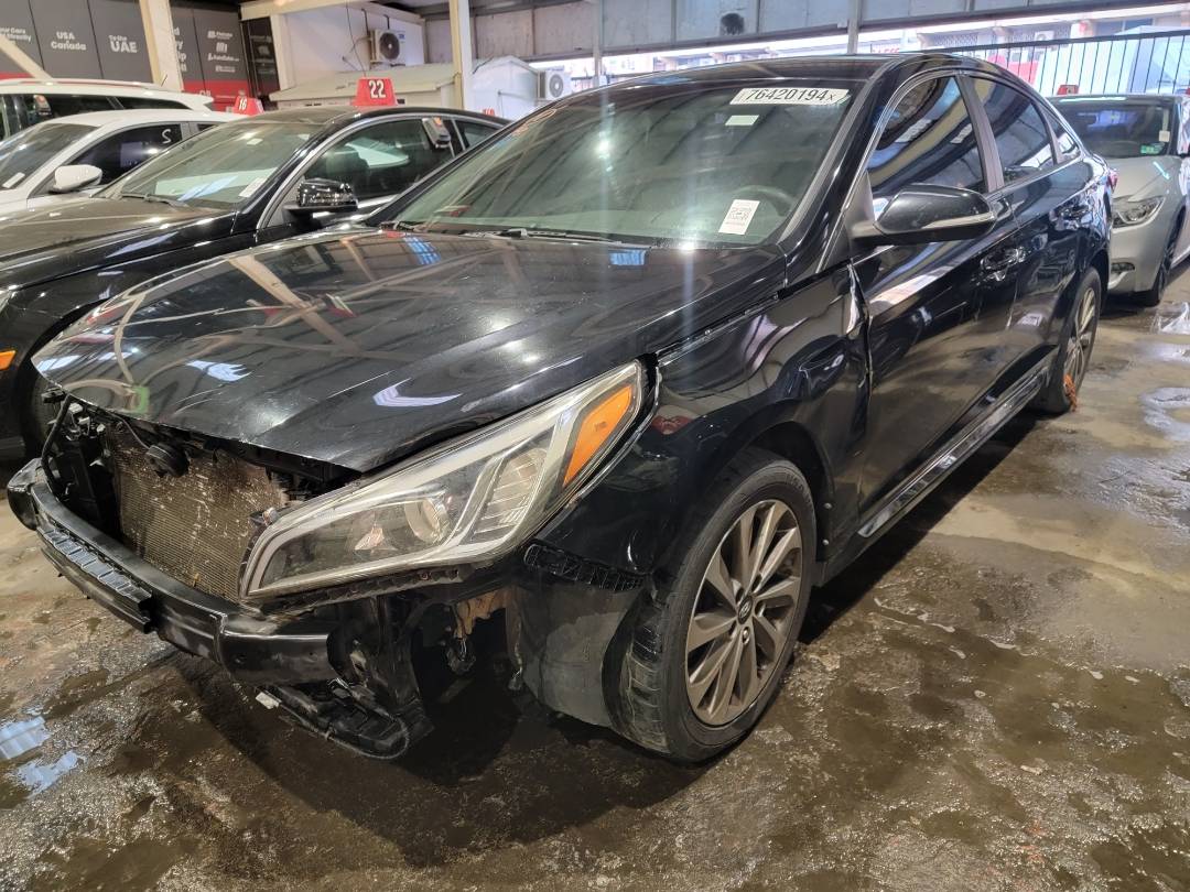 2015 HYUNDAI SONATA — 160661 Miles — Lot 76420194 — Main - Marhaba Auctions Used Cars - Image 4
