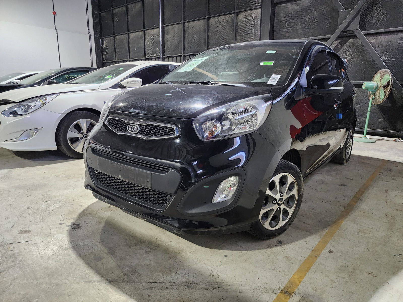 2012 KIA MORNING — 64733 KM — Lot 012669 — Al Quoz - Marhaba Auctions Used Cars - Image 4