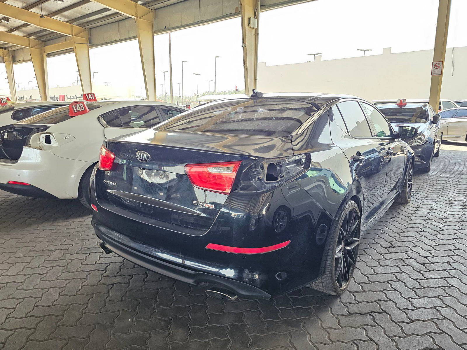 2014 KIA OPTIMA — 138297 Miles — Lot 318346 — Souq - Marhaba Auctions Used Cars - Image 3