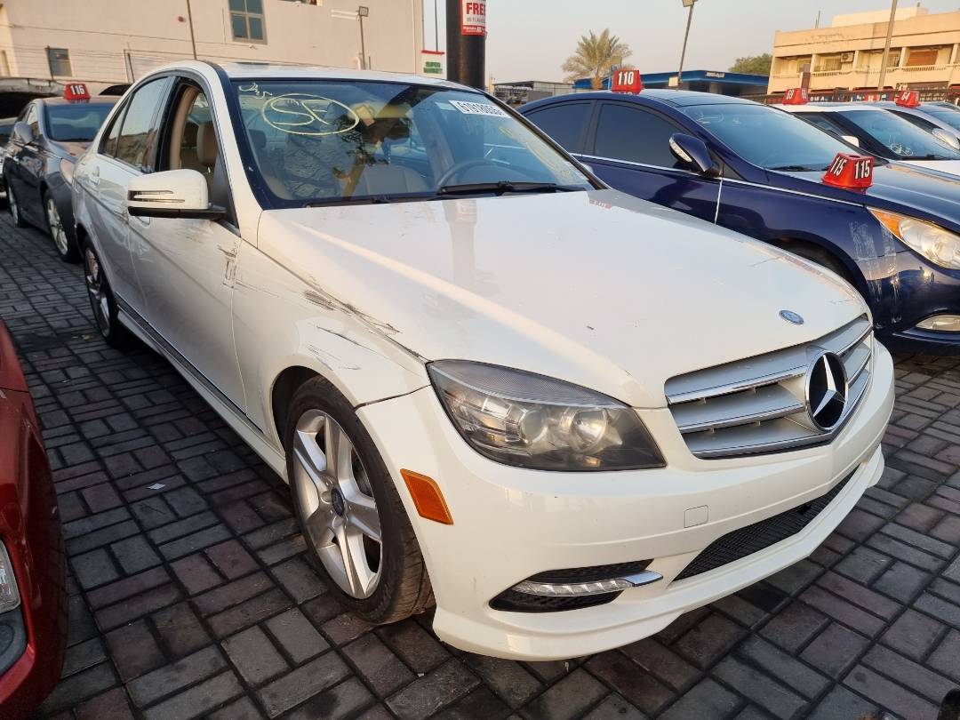2011 MERCEDES BENZ C300 — 210410 Miles — Lot 474565 — Al Quoz - Marhaba Auctions Used Cars - Image 3