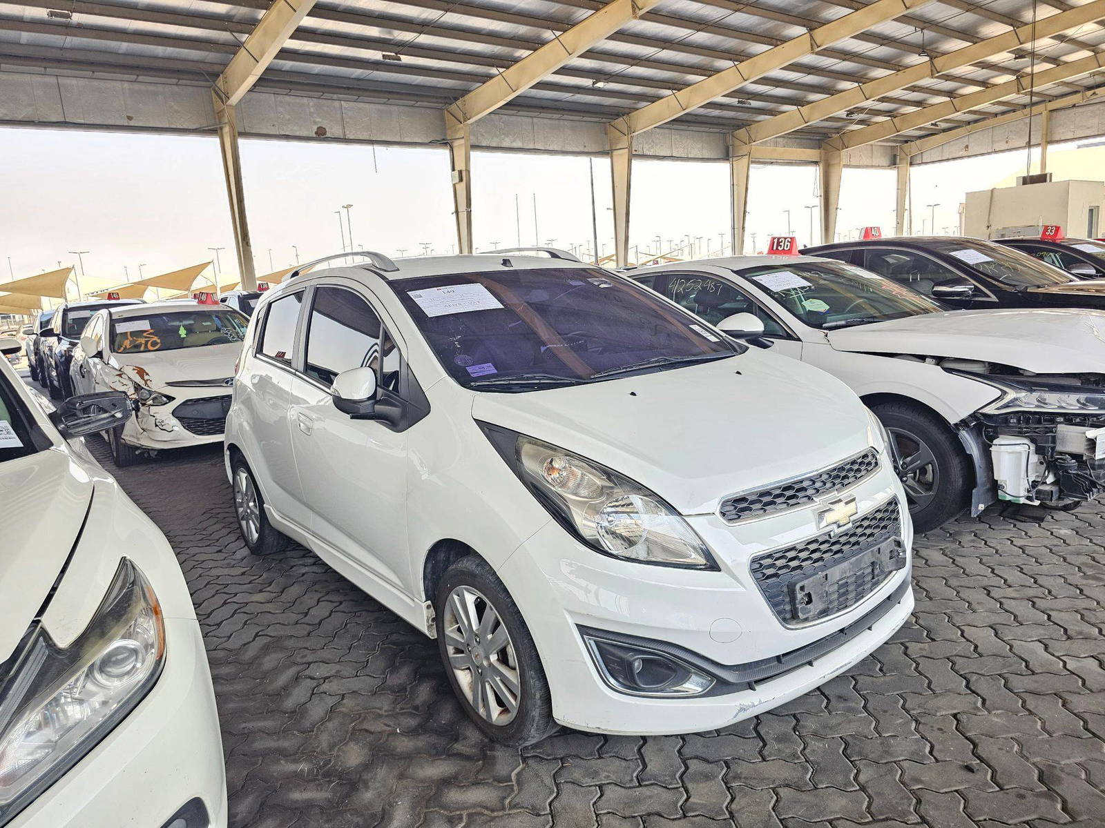 2014 CHEVROLET SPARK — 157532 KM — Lot 419215 — Souq - Marhaba Auctions Used Cars - Image 4