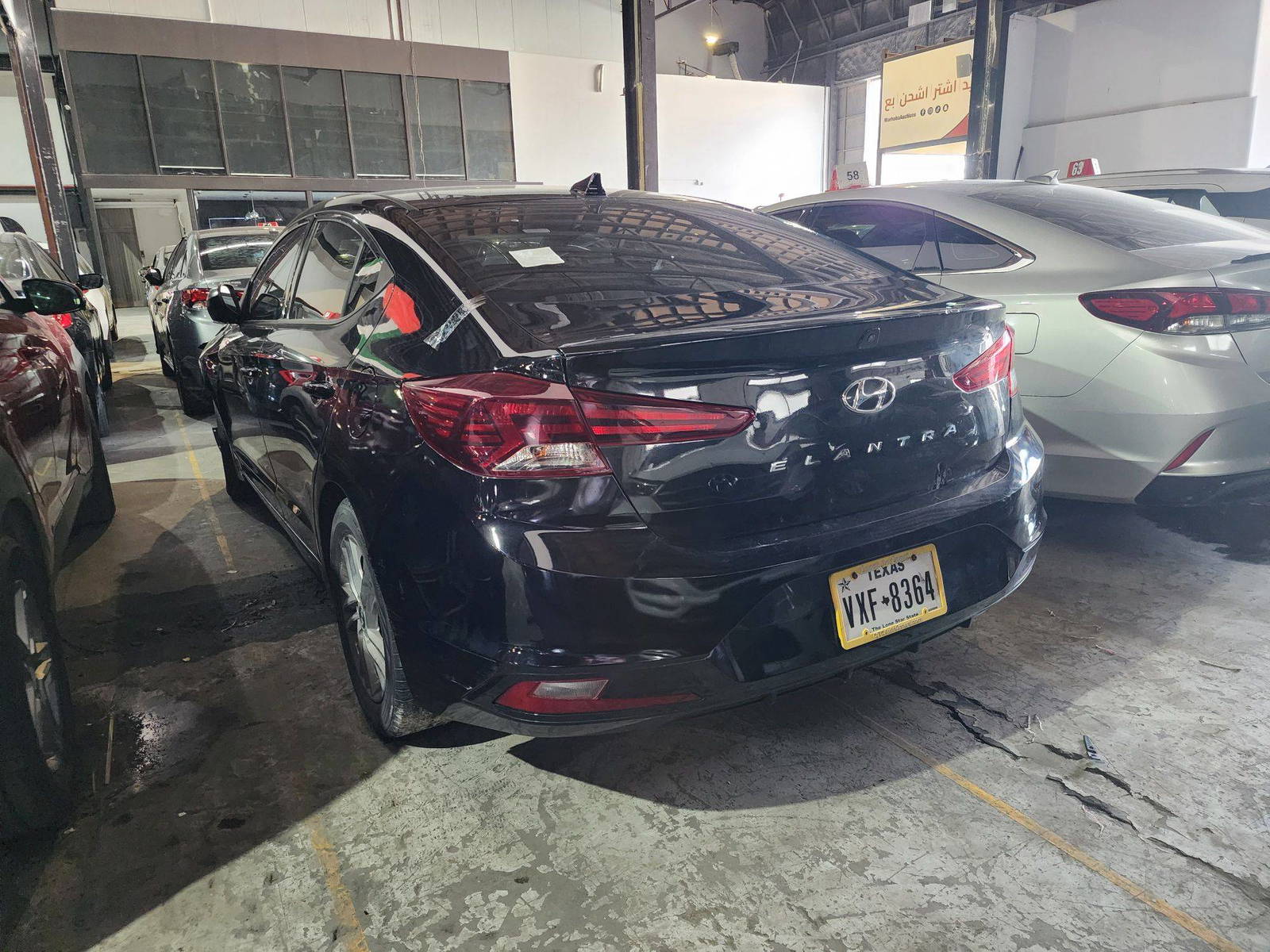 2020 HYUNDAI ELANTRA — 134352 Miles — Lot 1194653 — Al Quoz - Marhaba Auctions Used Cars - Image 3