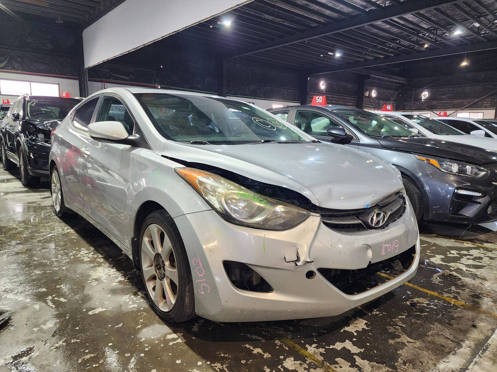 2013 HYUNDAI ELANTRA — 201312 Miles — Lot 75450974 — Al Quoz - Marhaba Auctions Used Cars - Image 4