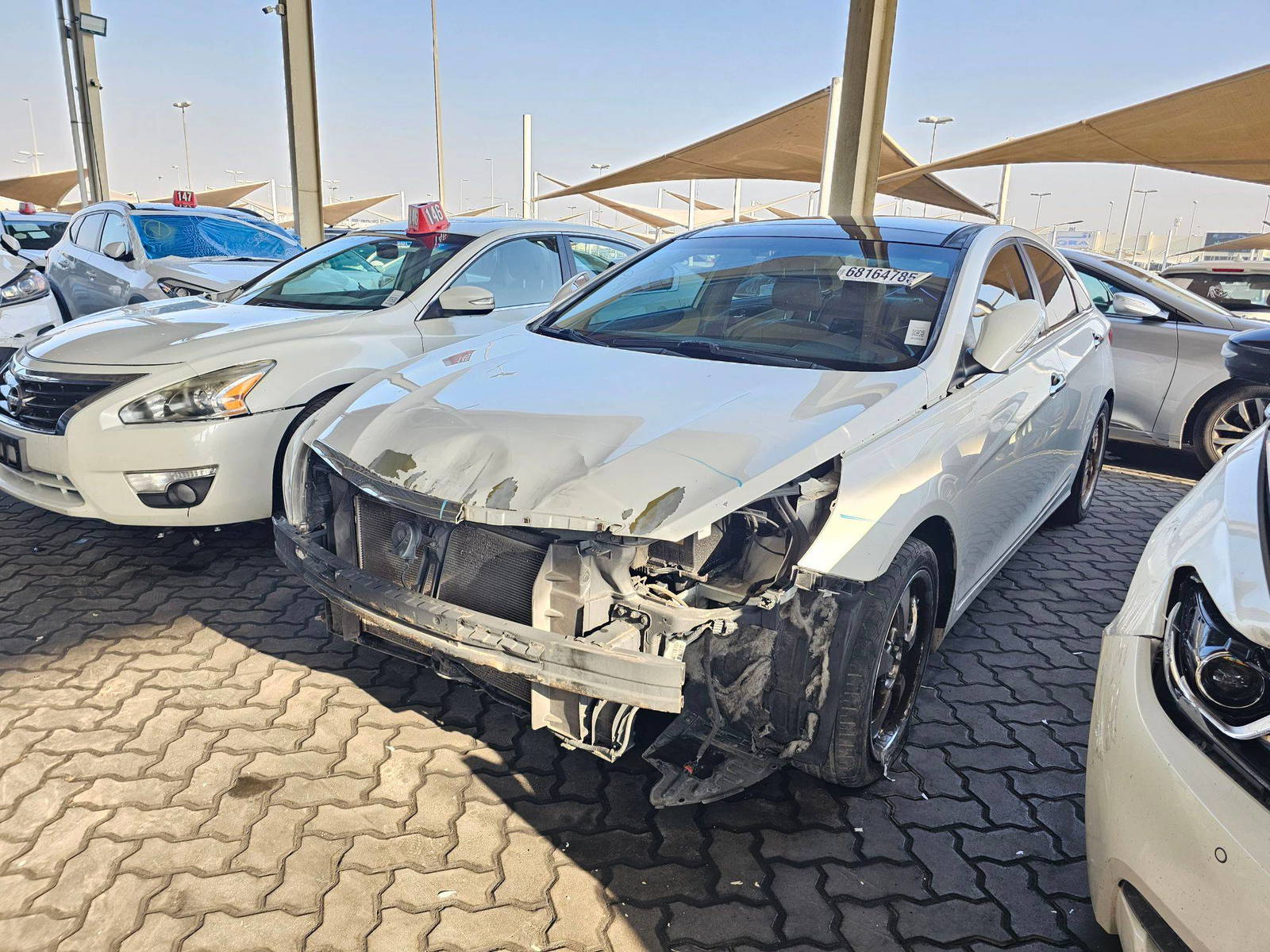 HYUNDAI SONATA 2013 - Marhaba Auction Used Cars - Image 4