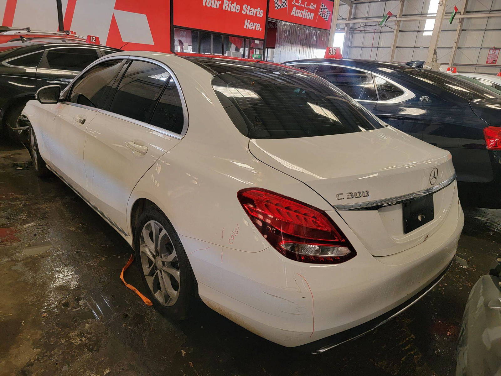 MERCEDES BENZ C300 2016 - Marhaba Auction Used Cars - Image 3