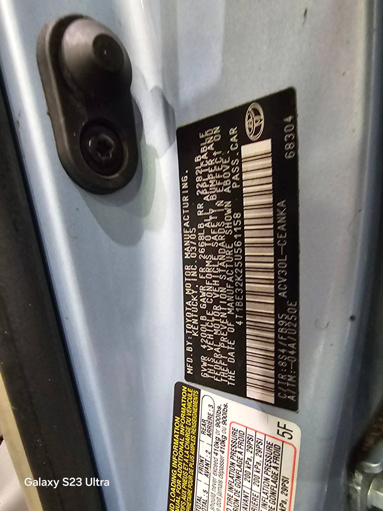 TOYOTA CAMRY 2005 - Marhaba Auction Used Cars - Image 9