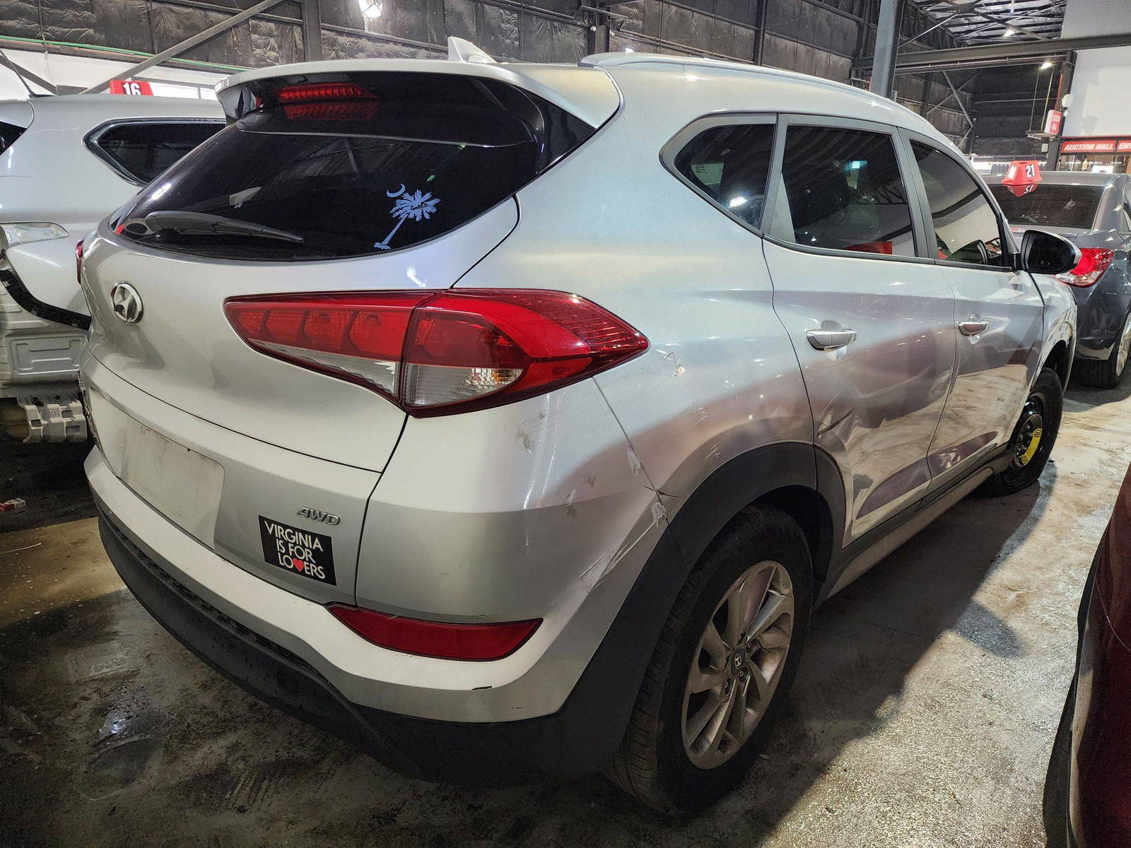 2018 HYUNDAI TUCSON — 172647 Miles — Lot 698218 — Al Quoz - Marhaba Auctions Used Cars - Image 3