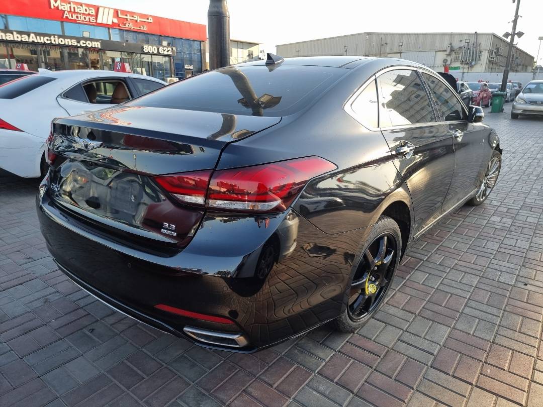 2018 GENESIS G80 — 121880 KM — Lot 215487 — Ind. 12 - Marhaba Auctions Used Cars - Image 4