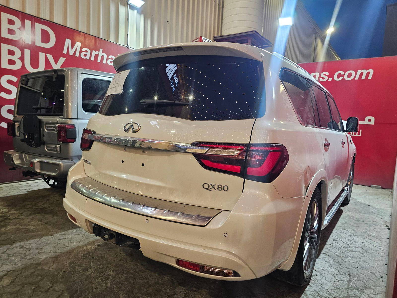INFINITI QX80 2018 - Marhaba Auction Used Cars - Image 3
