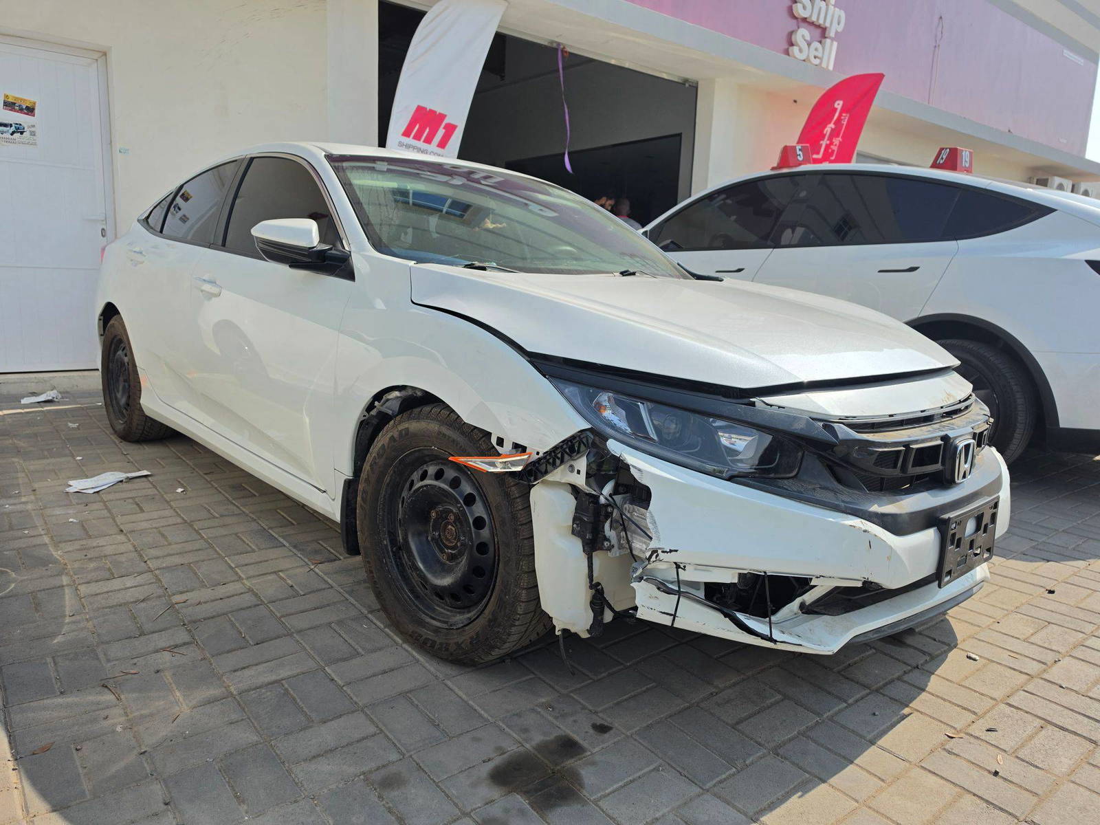 2020 HONDA CIVIC — 114191 KM — Lot 72542025 - Marhaba Auctions Used Cars - Image 2