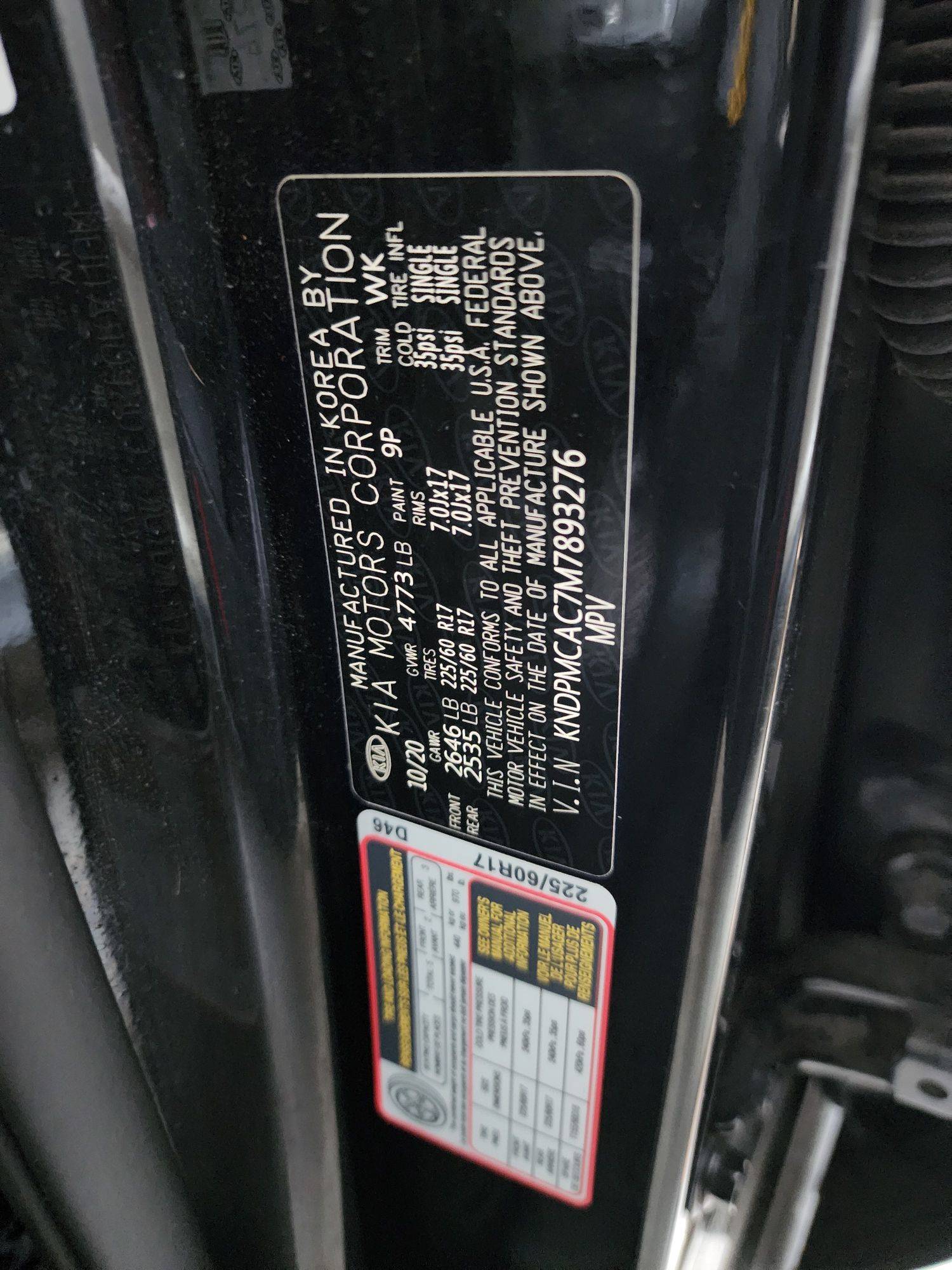 2021 KIA SPORTAGE — 39734 Miles — Lot 48696294 — Souq - Marhaba Auctions Used Cars - Image 9