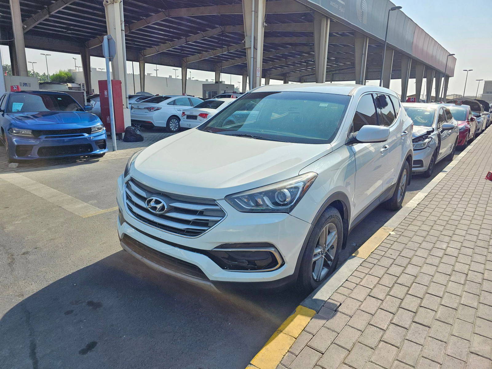2017 HYUNDAI SANTA FE — 147719 Miles — Lot HG393435 — Souq - Marhaba Auctions Used Cars - Image 6