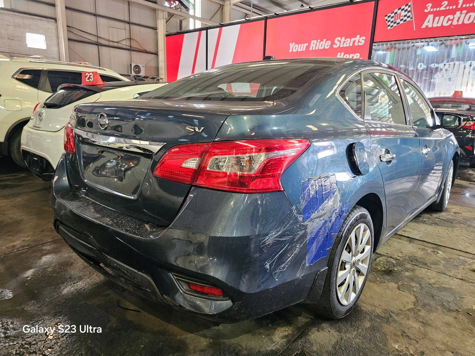 2017 NISSAN SENTRA — 144582 Miles — Lot 4340136 — Main - Marhaba Auctions Used Cars - Image 3