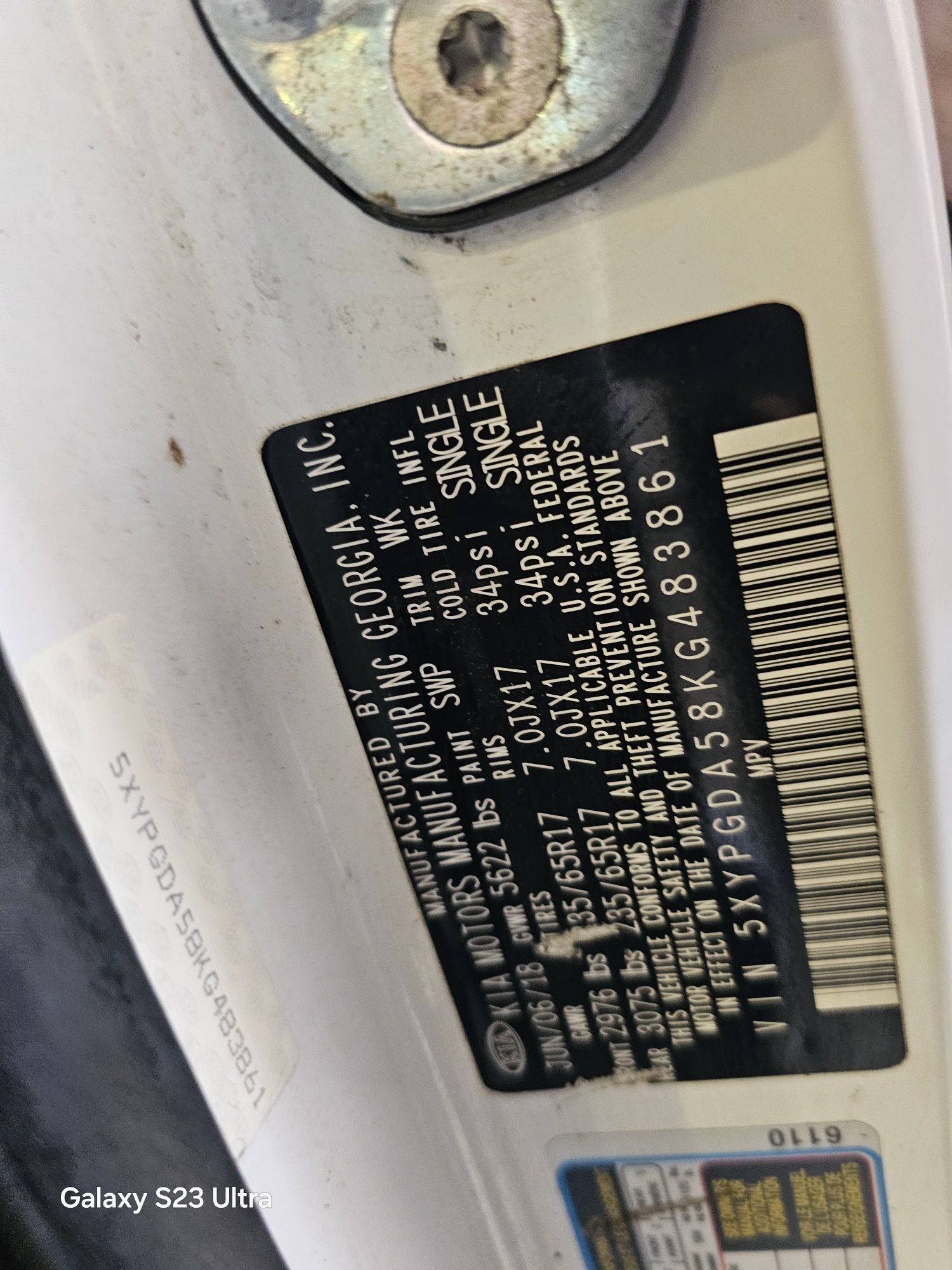 KIA SORENTO 2019 - Marhaba Auction Used Cars - Image 9