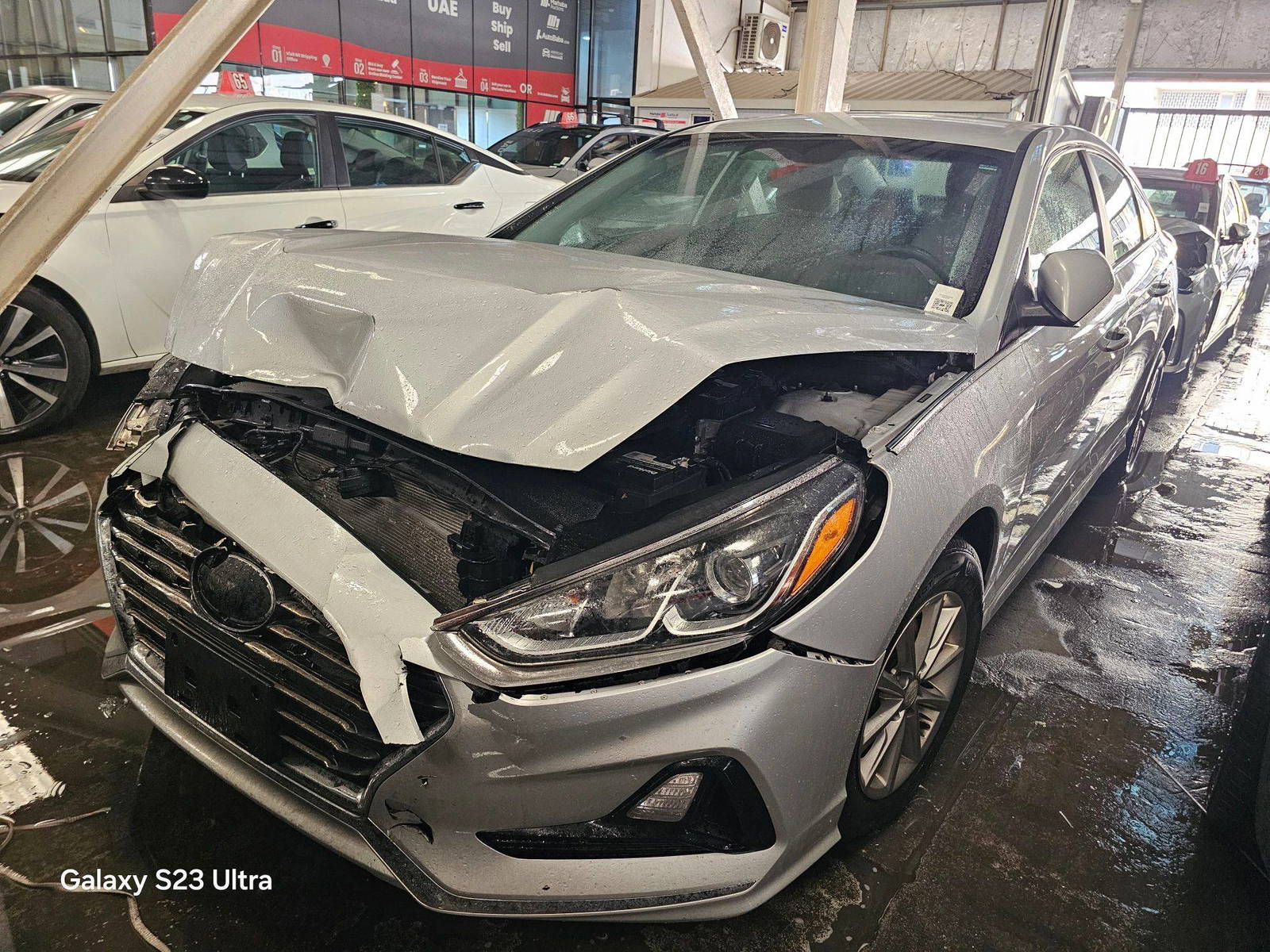 2019 HYUNDAI SONATA — 115342 Miles — Lot 92305385 — Main - Marhaba Auctions Used Cars - Image 4