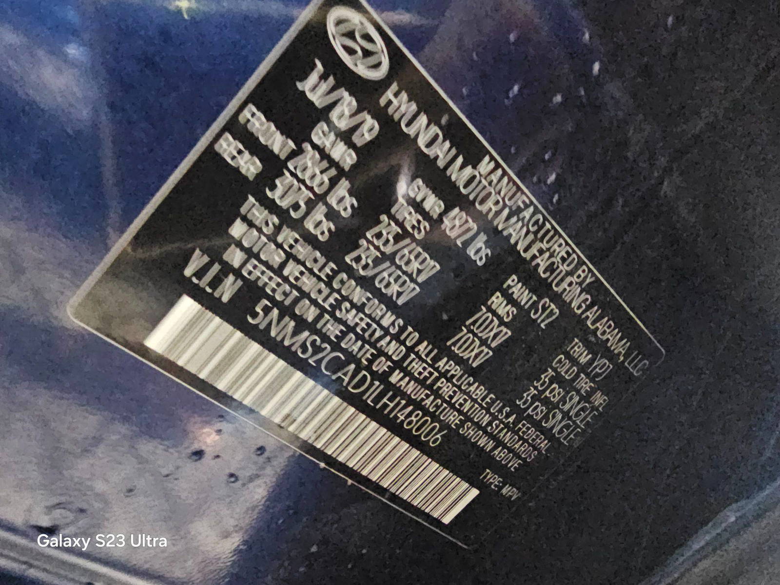 HYUNDAI SANTA FE 2020 - Marhaba Auction Used Cars - Image 9