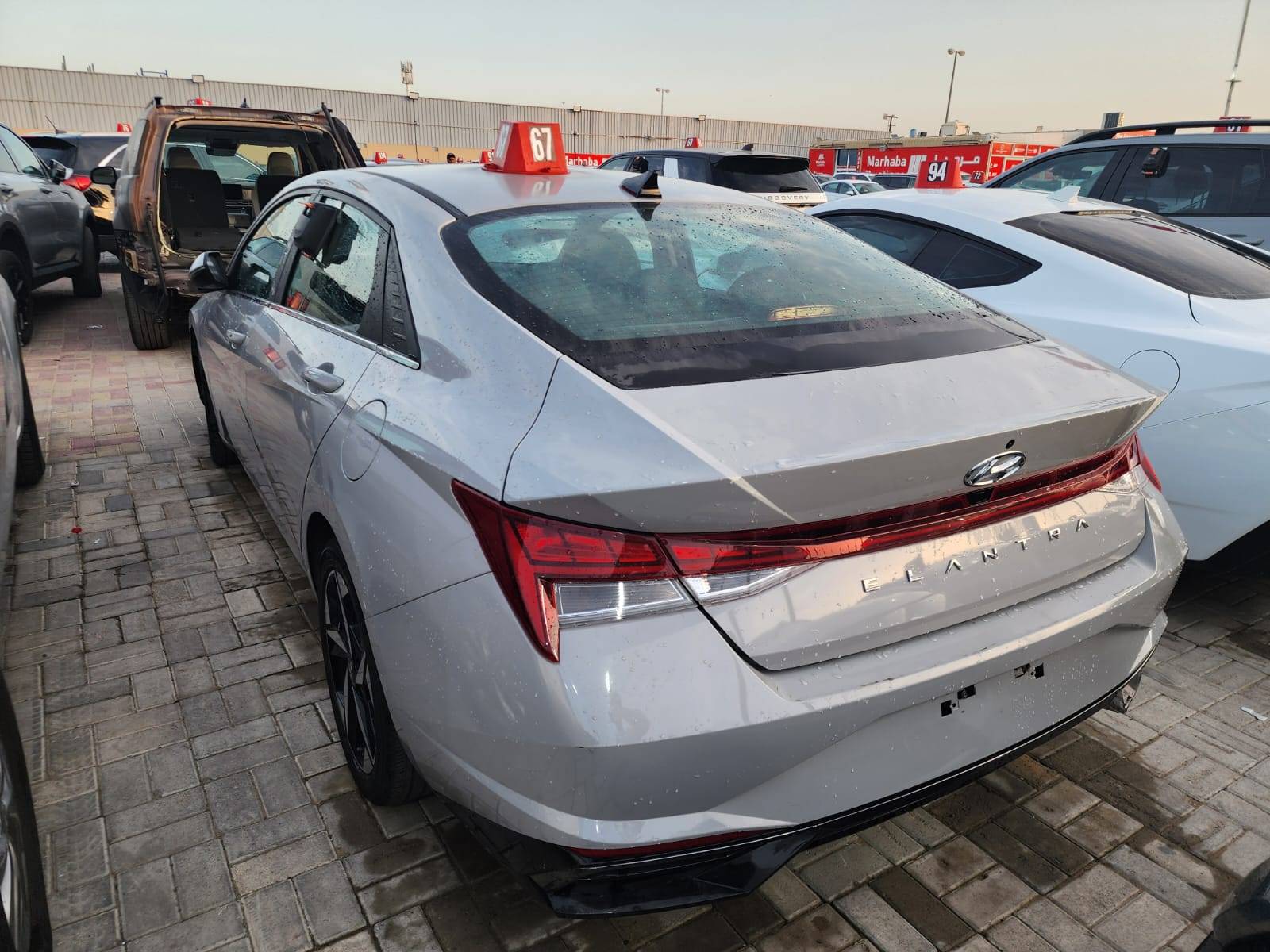 2022 HYUNDAI ELANTRA — 96910 KM — Lot NU288480 - Marhaba Auctions Used Cars - Image 3