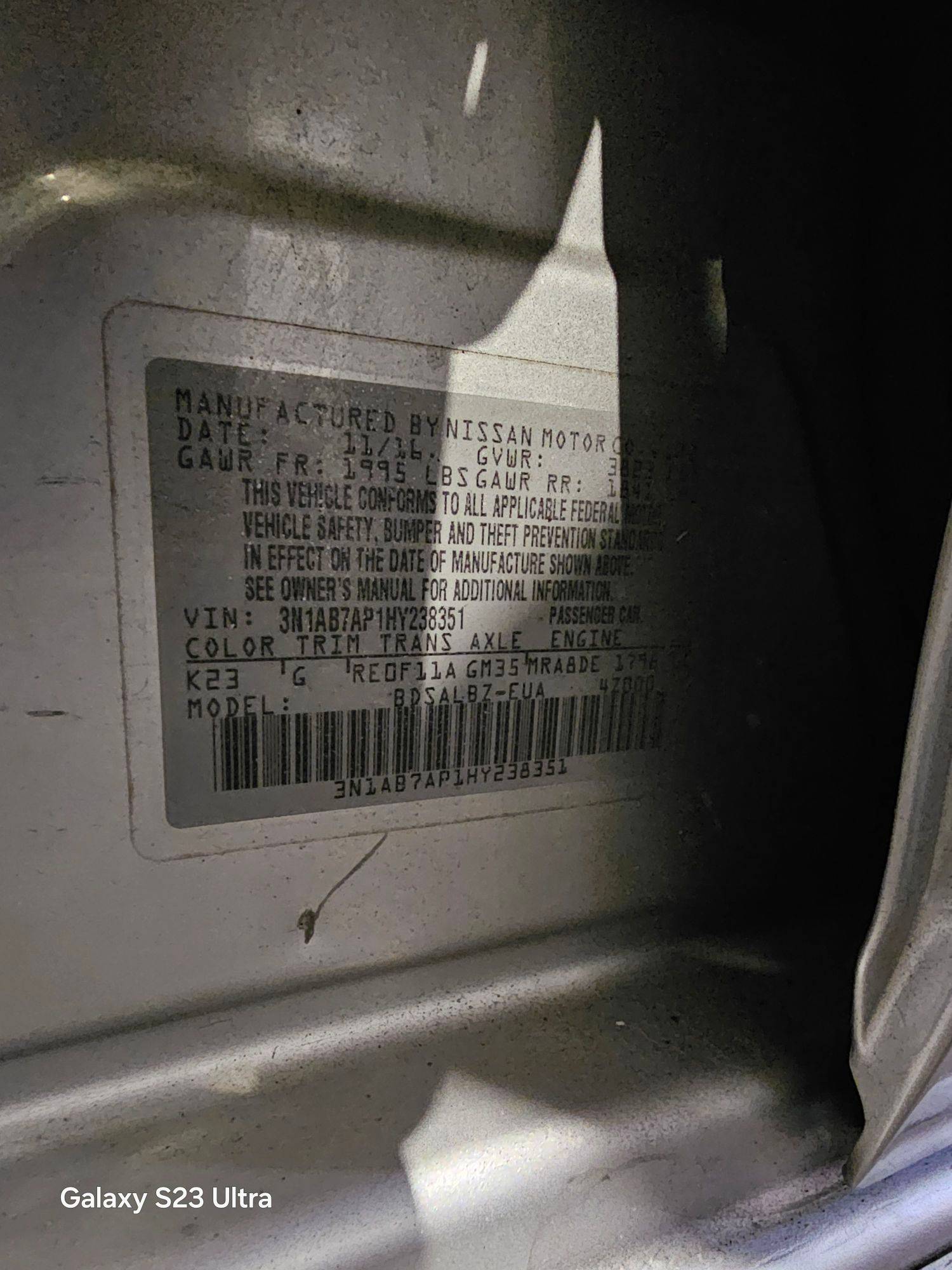 NISSAN SENTRA 2017 - Marhaba Auction Used Cars - Image 9