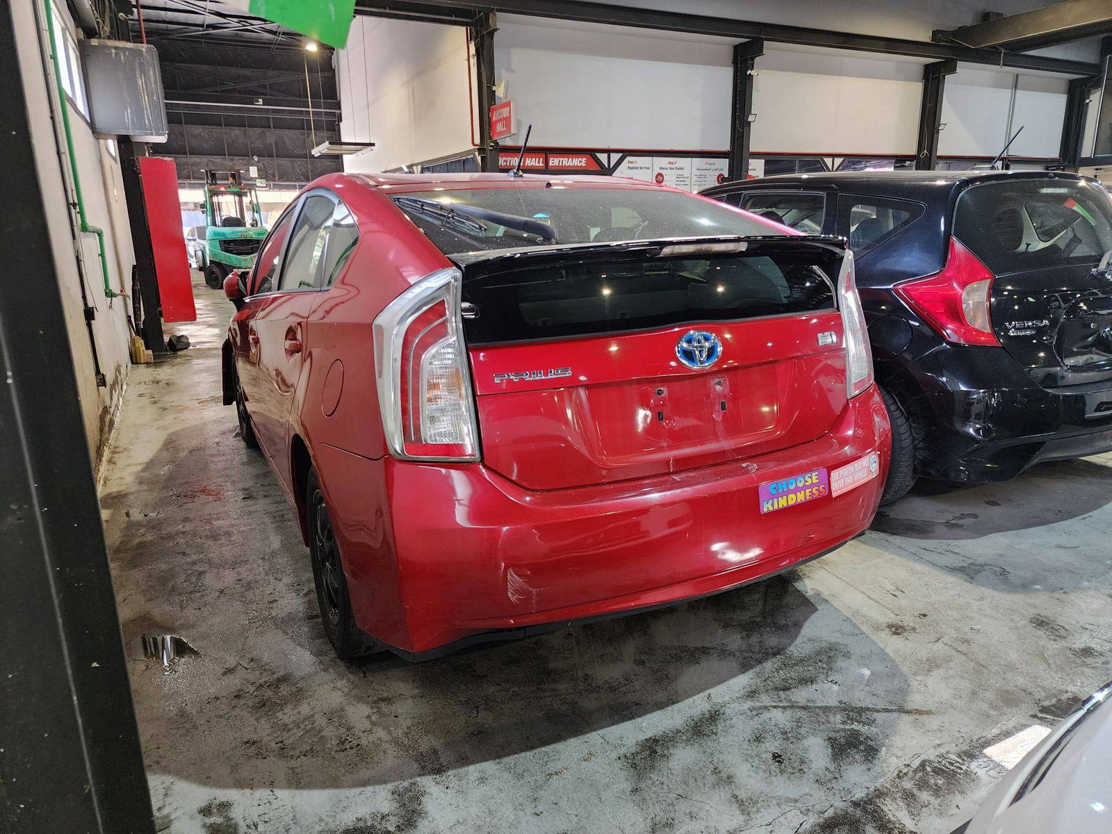 2013 TOYOTA PRIUS — 177003 Miles — Lot 63400095 — Al Quoz - Marhaba Auctions Used Cars - Image 5