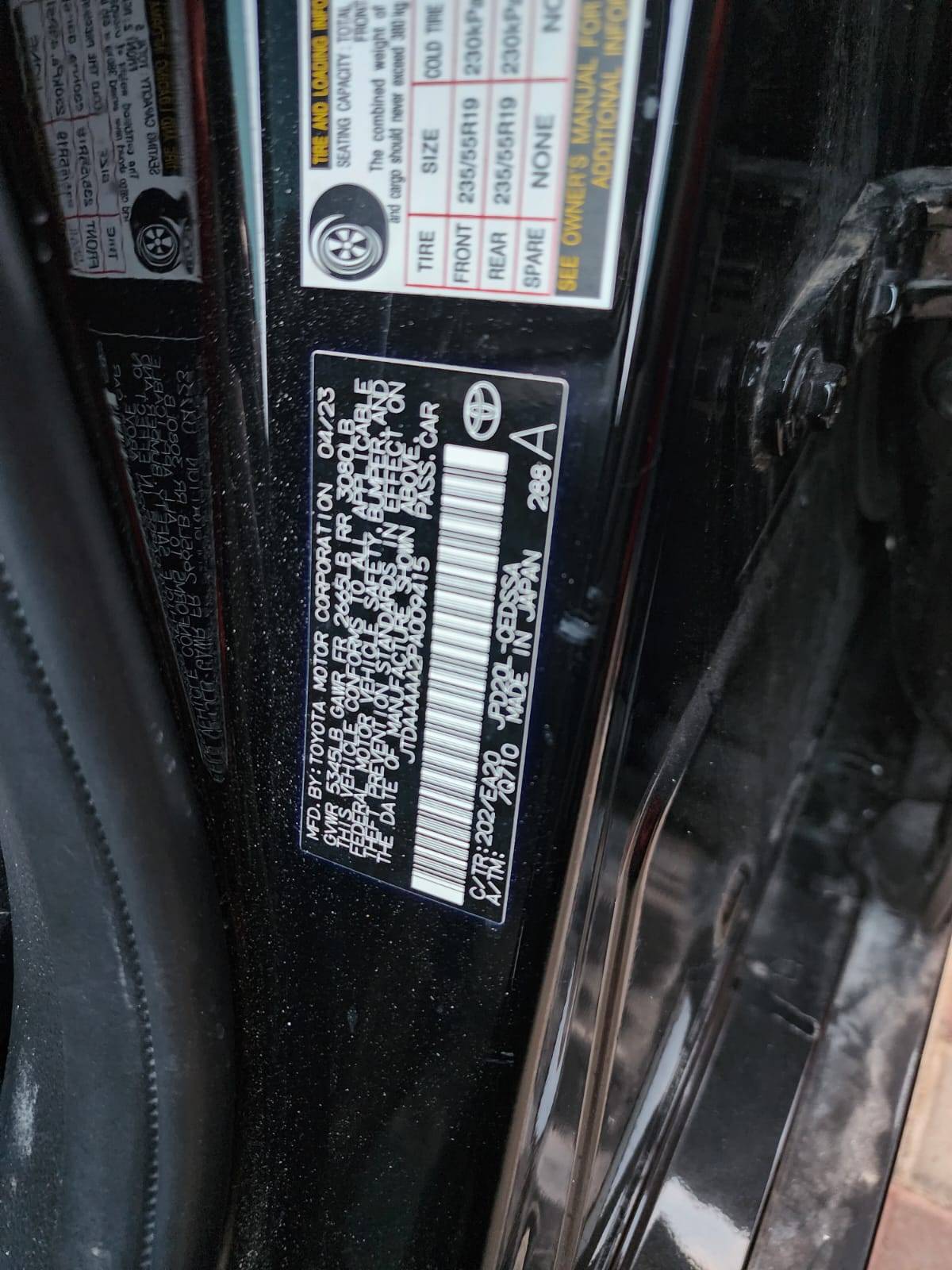 TOYOTA MIRAI 2023 - Marhaba Auction Used Cars - Image 11