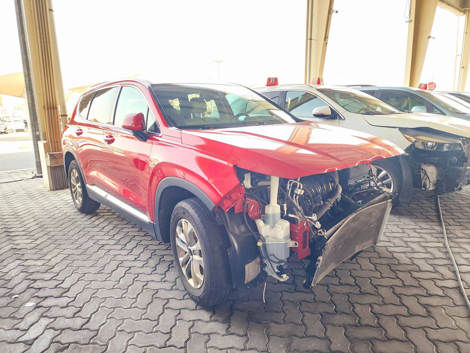 HYUNDAI SANTA FE 2020 - Marhaba Auction Used Cars - Image 4