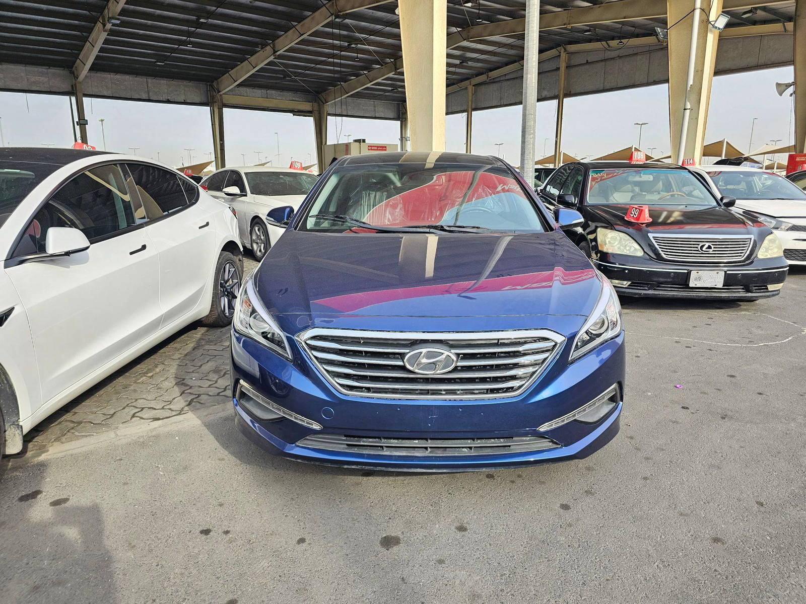 2015 HYUNDAI SONATA — 162016 Miles — Lot FH011263 — Souq - Marhaba Auctions Used Cars - Image 3