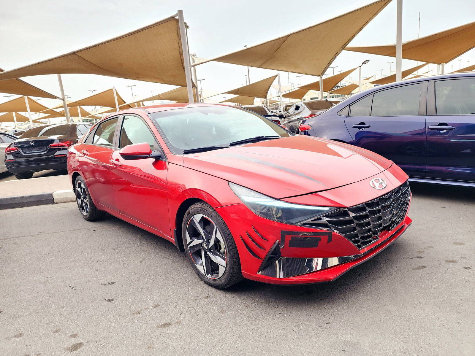 2023 HYUNDAI ELANTRA — 5130 Miles — Lot 6PH092626 — Souq - Marhaba Auctions Used Cars - Image 3