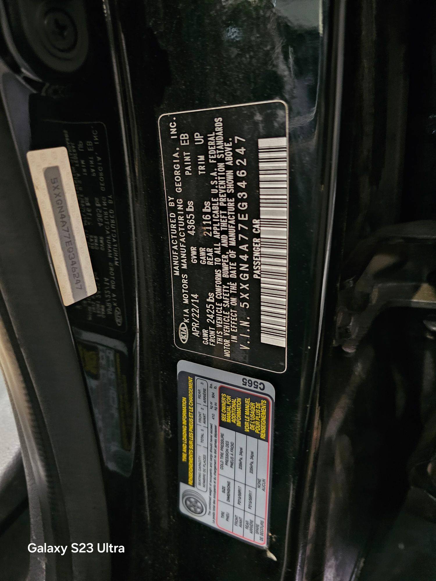 KIA OPTIMA 2014 - Marhaba Auction Used Cars - Image 9