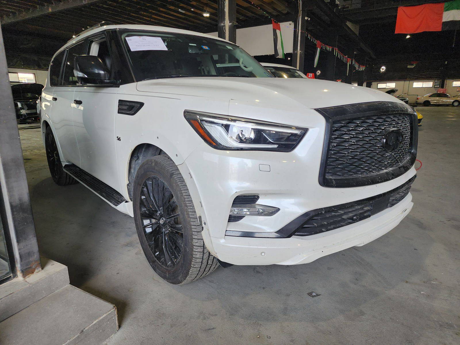 2019 INFINITI QX80 — 115914 Miles — Lot FXK9681502 — Al Quoz - Marhaba Auctions Used Cars - Image 4