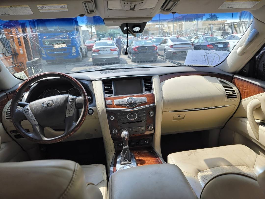 2017 INFINITI QX80 — 154774 Miles — Lot 47359654 — Main - Marhaba Auctions Used Cars - Image 8