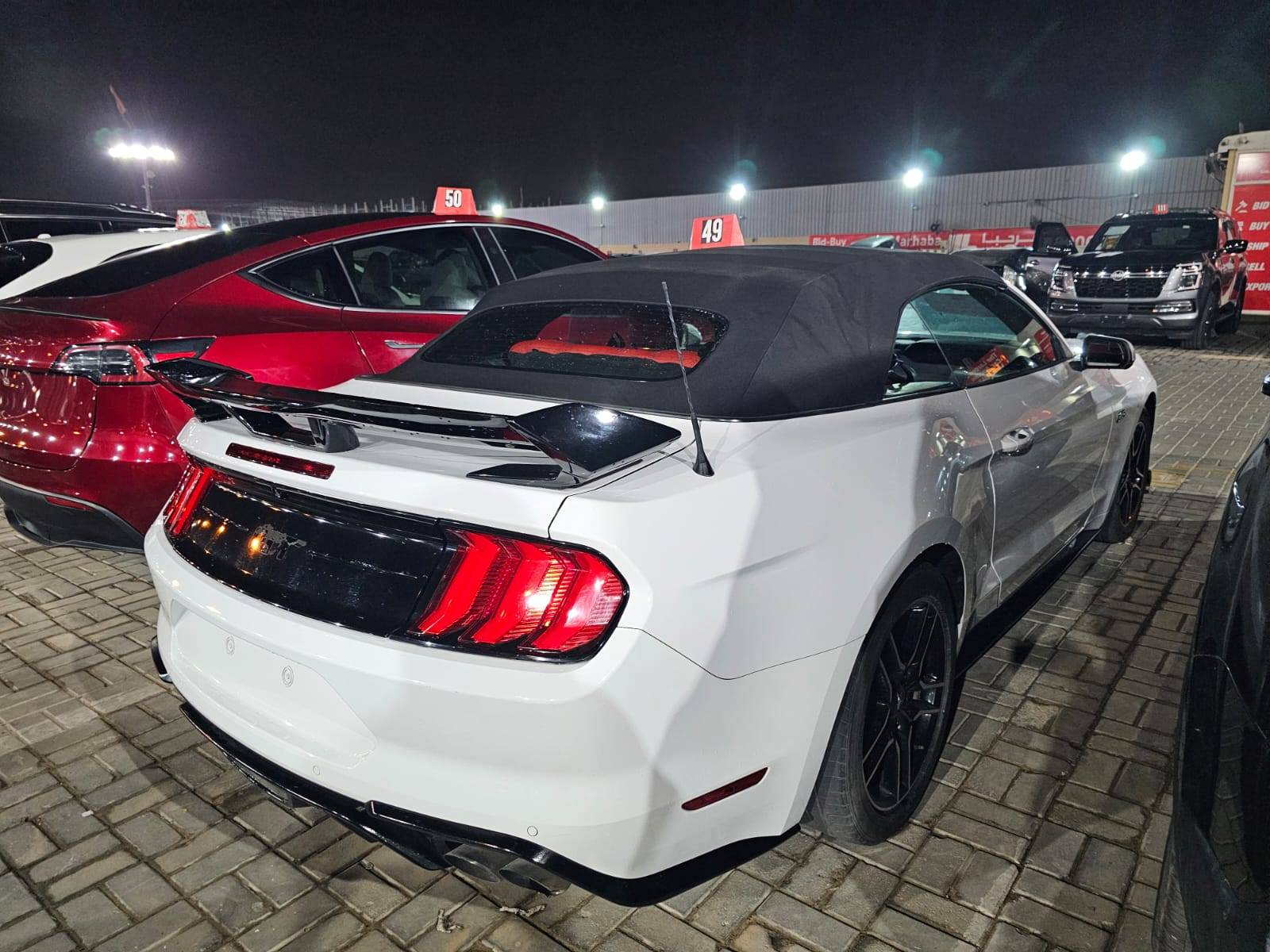 2020 FORD MUSTANG — 87256 Miles — Lot 8FF5L5139492 - Marhaba Auctions Used Cars - Image 3