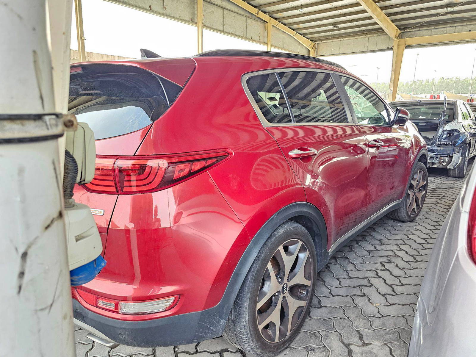 2018 KIA SPORTAGE — 141615 Miles — Lot 930227 — Souq - Marhaba Auctions Used Cars - Image 3
