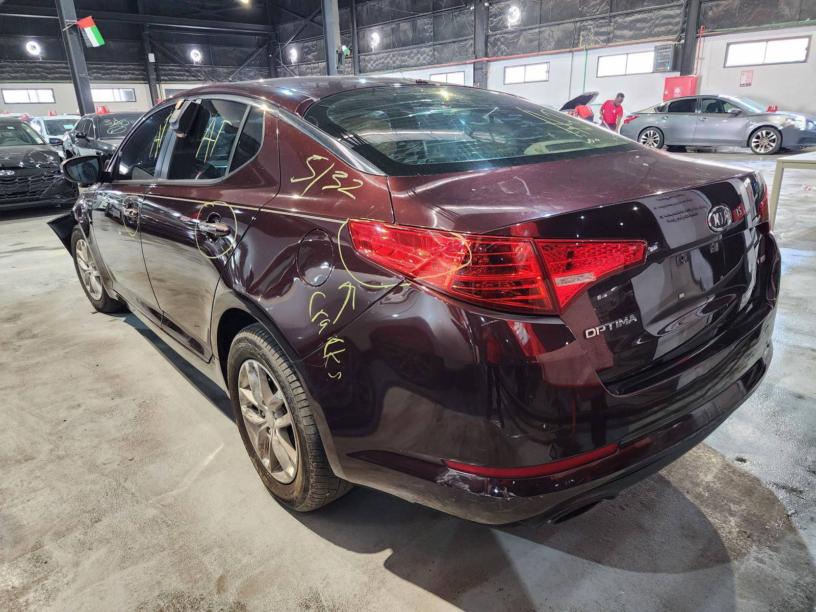 2012 KIA OPTIMA — 233935 Miles — Lot 78153934 — Al Quoz - Marhaba Auctions Used Cars - Image 4