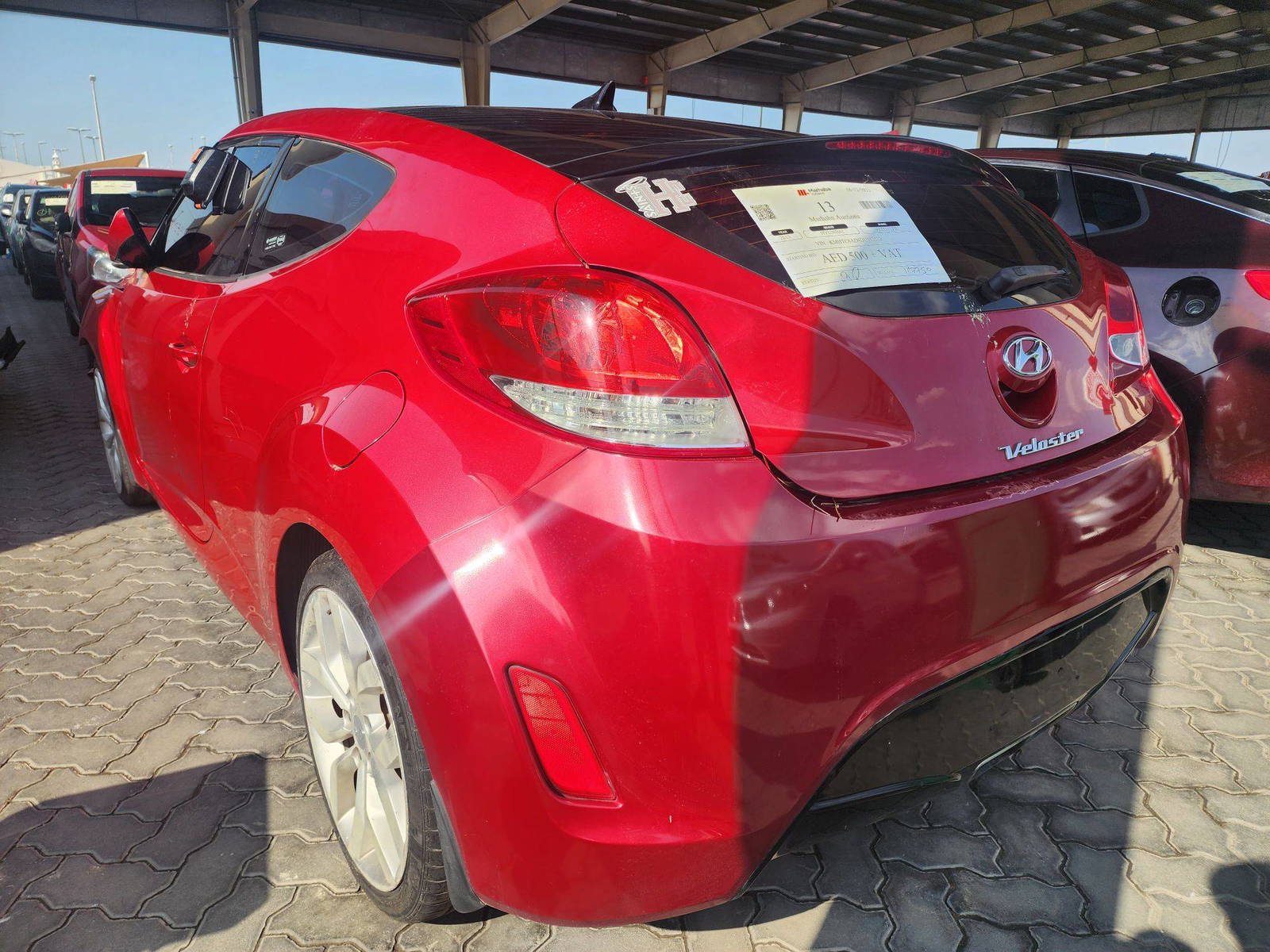 2013 HYUNDAI VELOSTER — 117750 Miles — Lot 37589414 - Marhaba Auctions Used Cars - Image 12