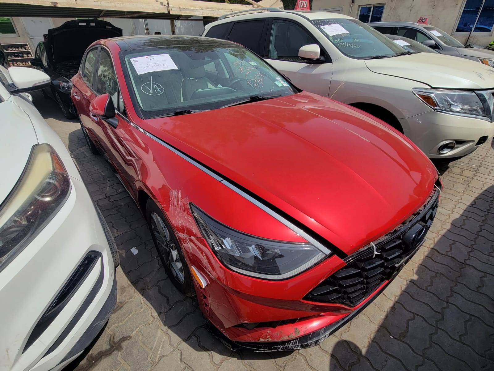 2020 HYUNDAI SONATA — 52662 Miles — Lot 002019 — Main - Marhaba Auctions Used Cars - Image 3