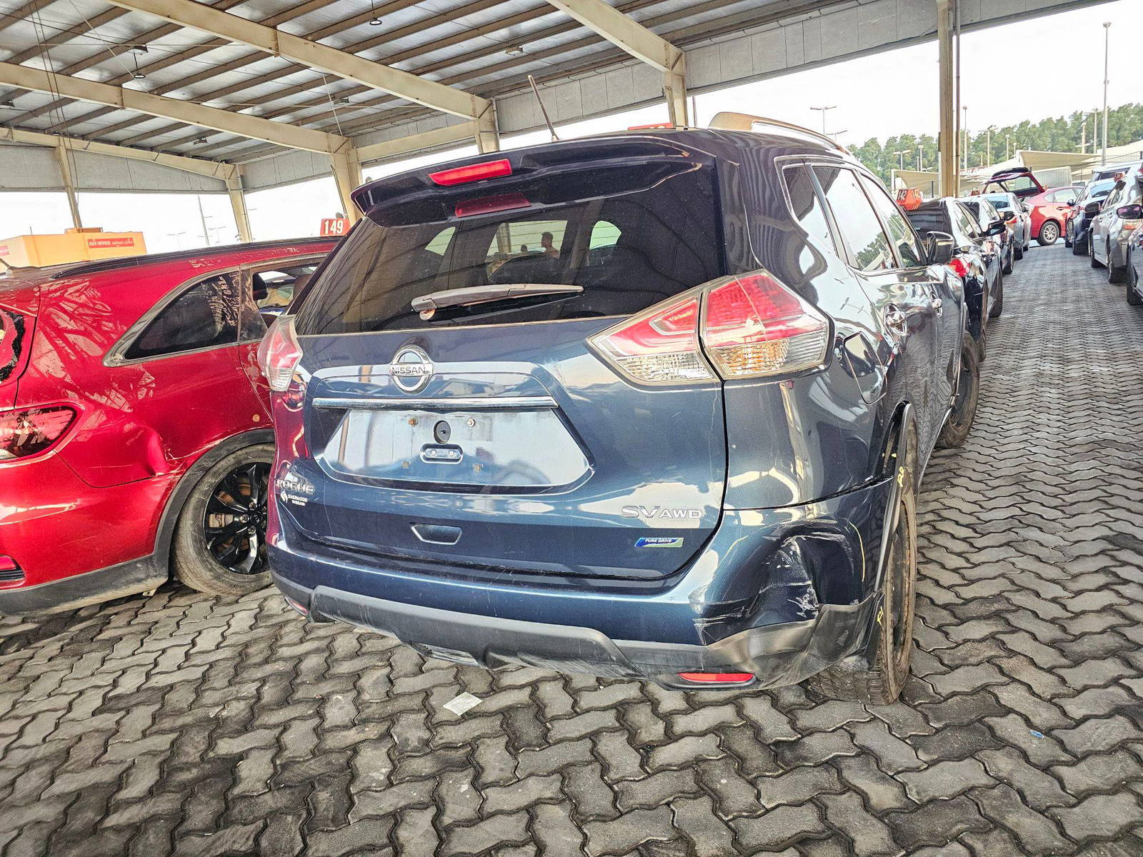 NISSAN ROGUE 2015 - Marhaba Auction Used Cars - Image 4