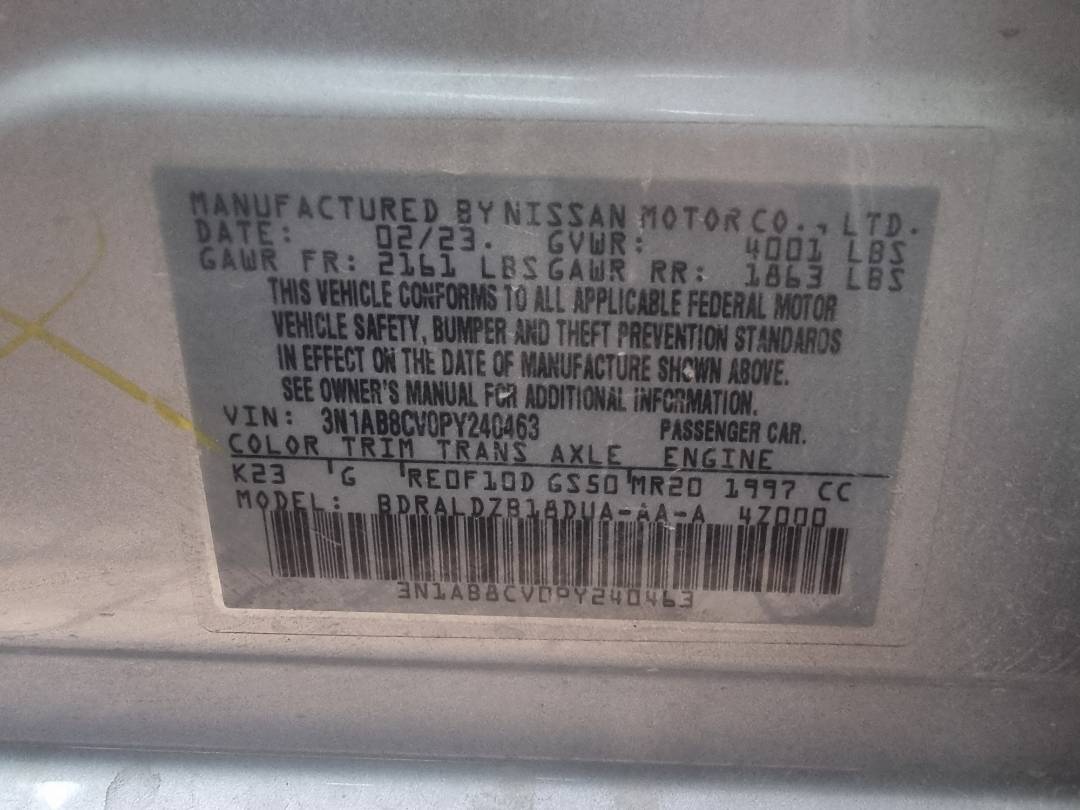 NISSAN SENTRA 2023 - Marhaba Auction Used Cars - Image 8