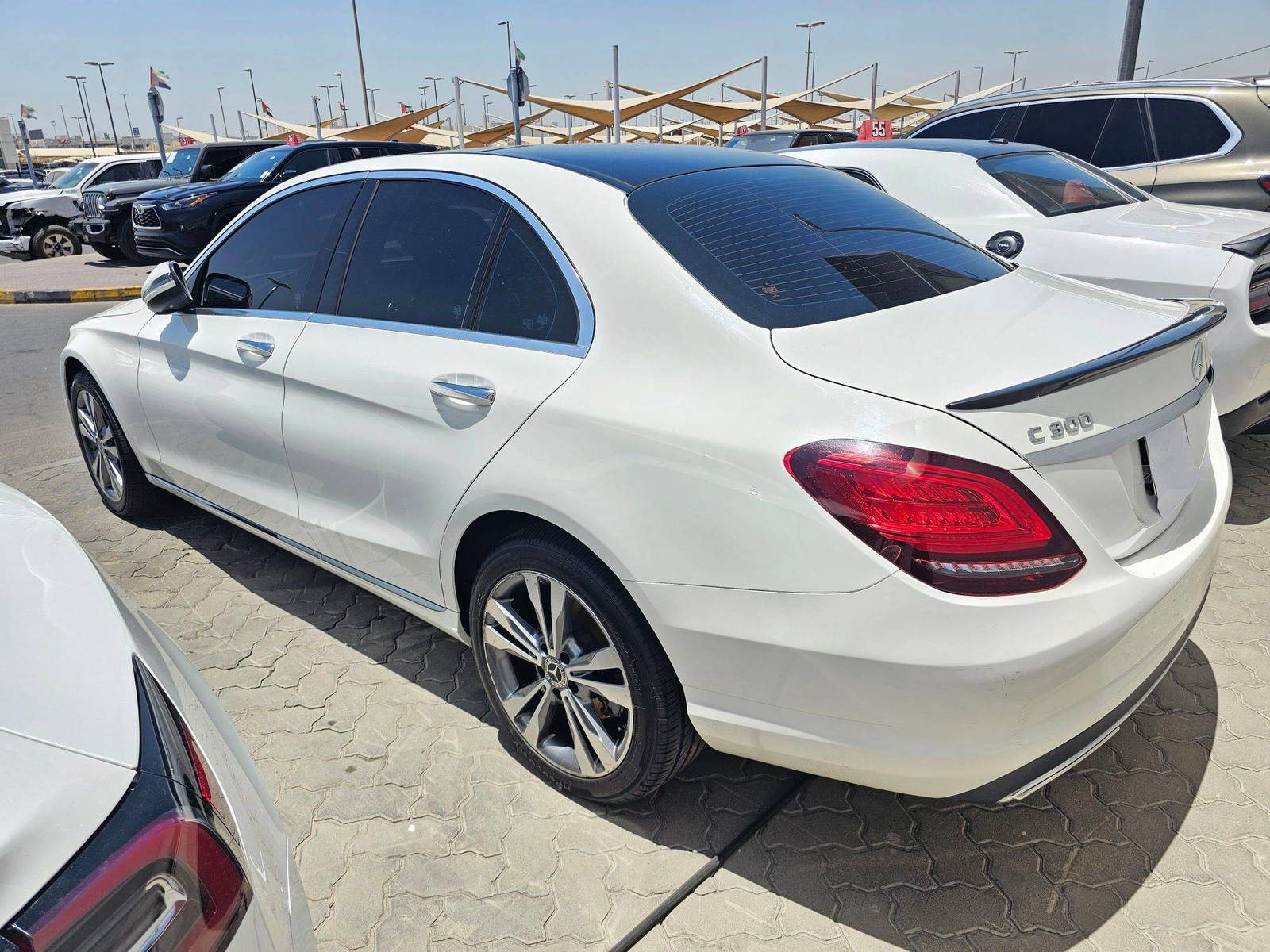 2021 MERCEDES BENZ C300 — 56954 KM — Lot EB3MR644178 — Souq - Marhaba Auctions Used Cars - Image 5