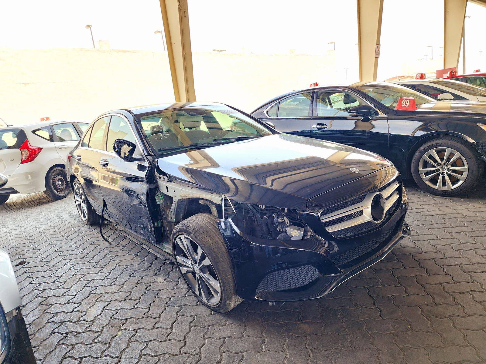 2017 MERCEDES BENZ C300 — 106006 Miles — Lot JB4HU203999 — Souq - Marhaba Auctions Used Cars - Image 4