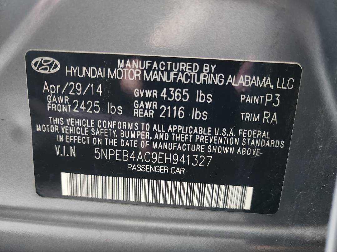 2014 HYUNDAI SONATA — 135140 Miles — Lot 38549104 - Marhaba Auctions Used Cars - Image 5