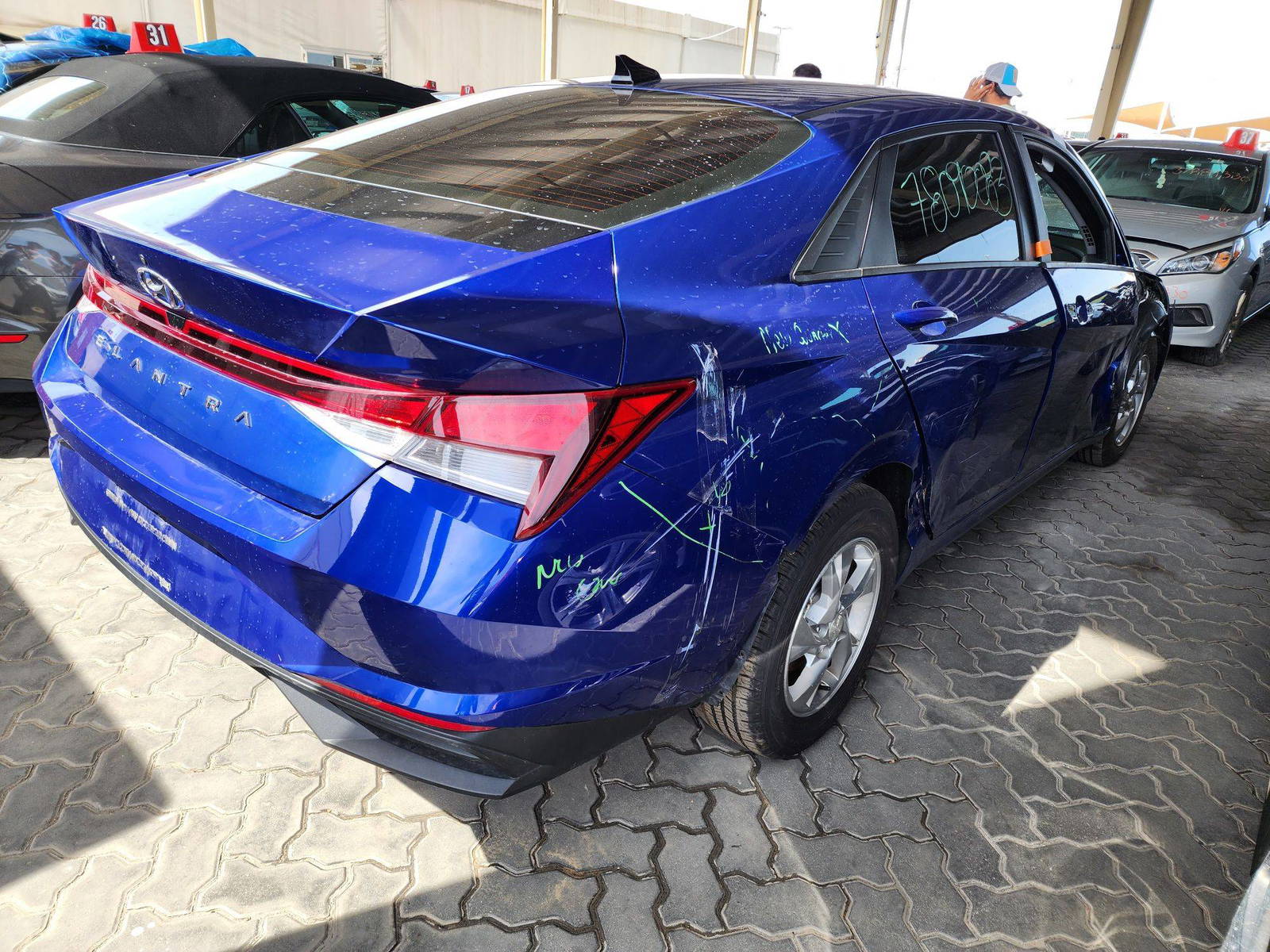 2021 HYUNDAI ELANTRA — 33942 Miles — Lot 78090083 - Marhaba Auctions Used Cars - Image 3