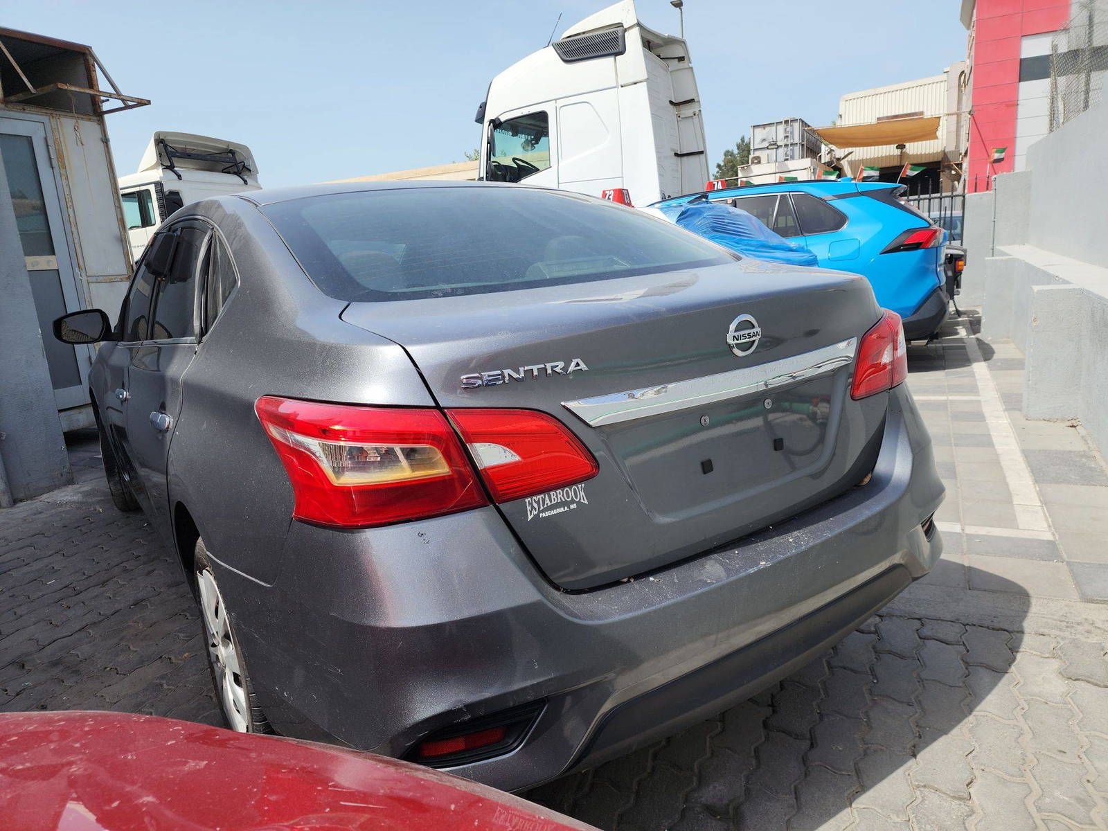 2017 NISSAN SENTRA — 162754 Miles — Lot 336881 — Al Quoz - Marhaba Auctions Used Cars - Image 4