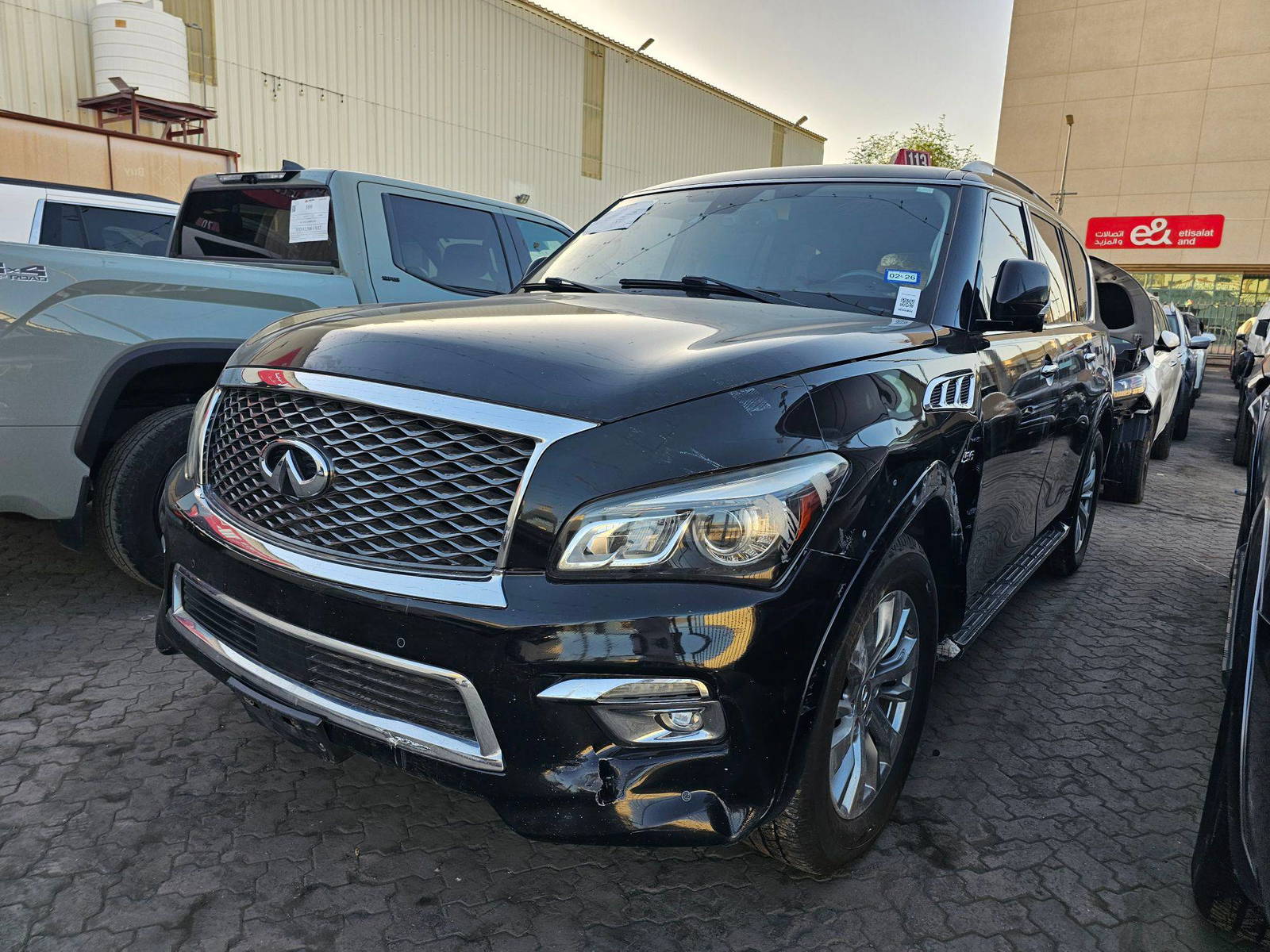 2016 INFINITI QX80 — 200690 Miles — Lot E3G9123487 — Main - Marhaba Auctions Used Cars - Image 4