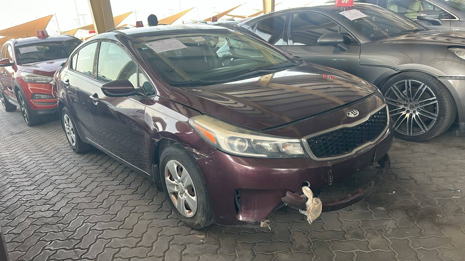 2018 KIA FORTE — 163491 Miles — Lot JE198069 — Souq - Marhaba Auctions Used Cars - Image 2