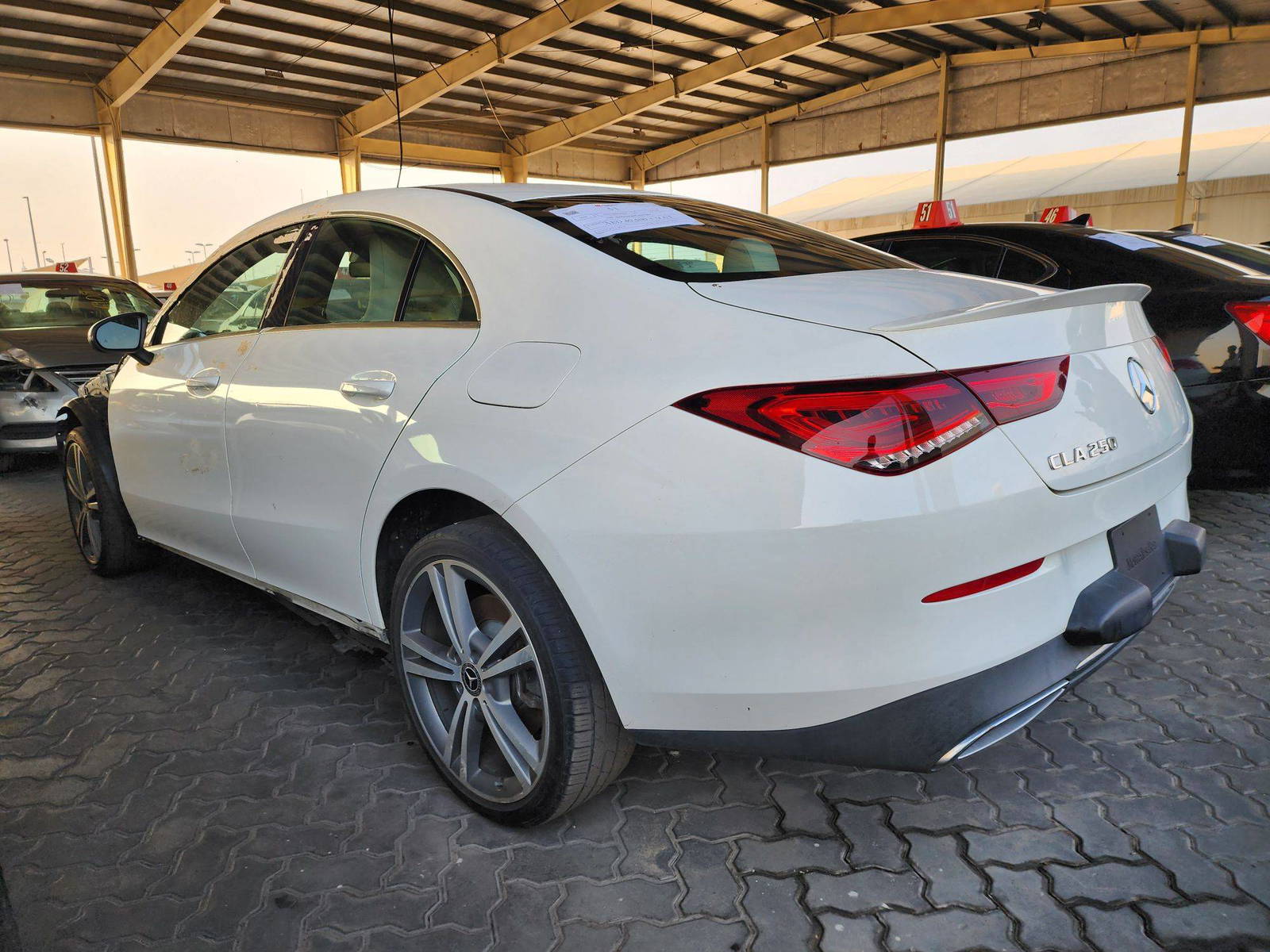 2020 MERCEDES BENZ CLA 250 — 69503 Miles — Lot 4LN057204 — Souq - Marhaba Auctions Used Cars - Image 3