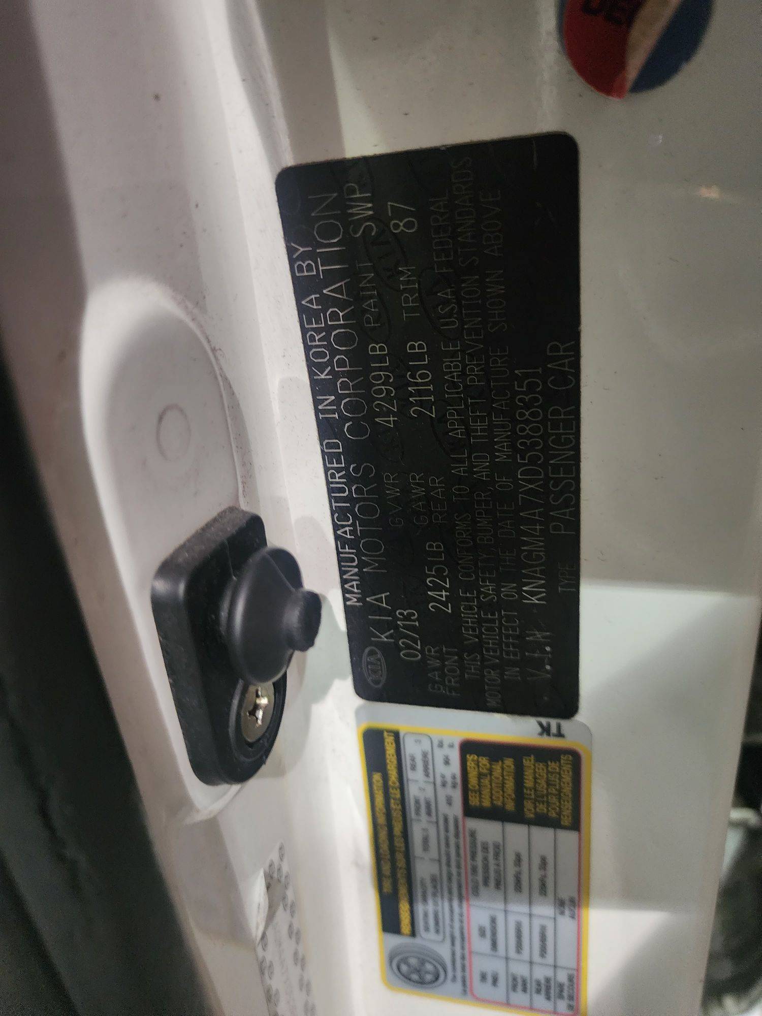 2013 KIA OPTIMA — 143339 Miles — Lot 37559744 - Marhaba Auctions Used Cars - Image 10