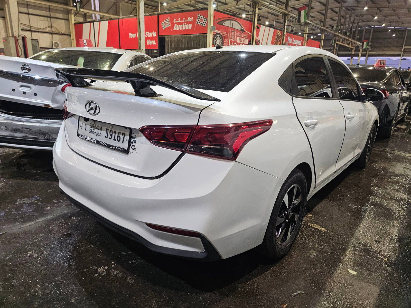 HYUNDAI ACCENT 2020 - Marhaba Auction Used Cars - Image 4