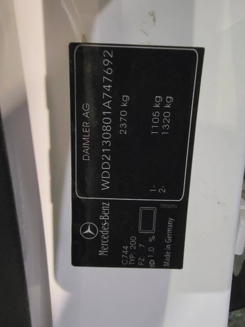 2019 MERCEDES BENZ E 200 — 95086 KM — Lot 1A747692 — Main - Marhaba Auctions Used Cars - Image 10